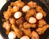 鶏手羽元と卵の煮物作り方3写真