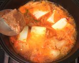 キムチスープあさりだしで作り方6写真