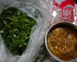 缶詰め（鯖の味噌煮と大根の葉のふりかけ）作り方1写真