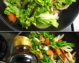 春の3色彩り野菜炒め作り方4写真