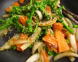 春の3色彩り野菜炒め作り方5写真
