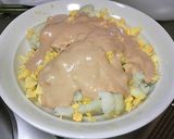 カリフラワーまるごと♪簡単激うまサラダ作り方4写真