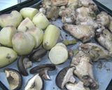 X’マス♪じゃが＆手羽元のオーブン焼き作り方3写真