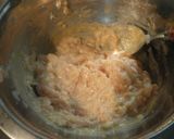 温野菜の肉みそマヨ焼き作り方3写真