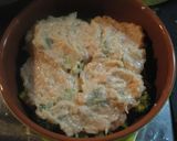温野菜の肉みそマヨ焼き作り方5写真
