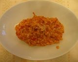 レンジで簡単　トマトのリゾット作り方5写真