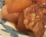 圧力鍋でかんたん　牛筋と大根の煮物作り方7写真