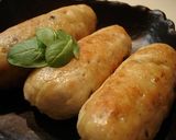 ラップで作るチキンソーセージ作り方9写真