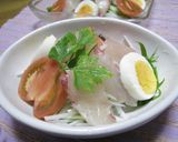 お刺身でサラダ作り方5写真