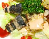 香ばしい♪焼き鯖のサラダ作り方8写真