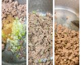 豆腐のスープ　ひき肉そぼろのせ作り方3写真