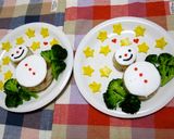 はんぺん de 雪だるま☆ちらし作り方10写真