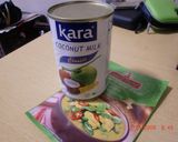 手軽なグリーンカレー作り方1写真