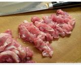 サツマイモと豚肉の甘辛炒め作り方3写真