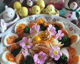 お花サラダ【可愛い】【大満足サラダ】作り方9写真
