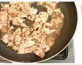 サツマイモと豚肉の甘辛炒め作り方5写真