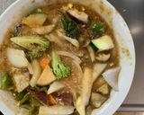 お一人様オイ梅クリーム根菜たっぷり野菜炒作り方18写真