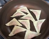 簡単おつまみ★焼きワンタン作り方3写真