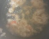 長芋とカニかまのふわふわの落とし焼き😋作り方6写真
