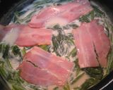 ♡簡単あったか♪卵とほうれん草のミルク煮作り方3写真