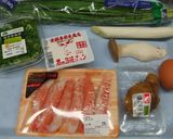 かに玉丼ぶり 豆腐あん作り方1写真