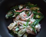 かに玉丼ぶり 豆腐あん作り方2写真