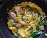 かに玉丼ぶり 豆腐あん作り方4写真