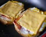 朝やランチに♪簡単ボリュームトースト作り方5写真