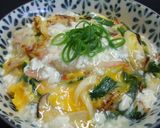 かに玉丼ぶり 豆腐あん作り方6写真