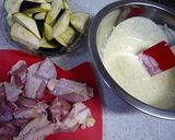 鶏肉と茄子のヨーグルトカレーソース作り方1写真