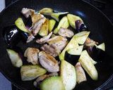 鶏肉と茄子のヨーグルトカレーソース作り方2写真