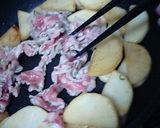 大根と豚肉のオイスターソース炒め作り方5写真
