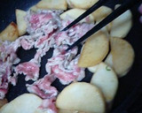 大根と豚肉のオイスターソース炒め作り方5写真
