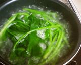 ほうれん草のゴマあえ作り方1写真