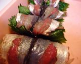 あじのシソチーズ巻き作り方3写真