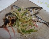 ノンオイル　さんまの焼き漬け♪作り方4写真