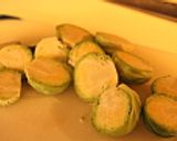 芽キャベツの甘辛バルサミコ煮 -アメリカ作り方1写真