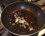 アンチョビとほうれん草のスパゲティー作り方4写真