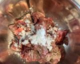 牛肉と青菜のオイスターソース炒め作り方1写真