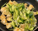 鶏肉ときゅうりのごま炒め作り方9写真