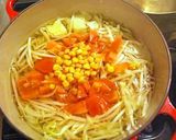 ふんわりカレー味のあったかｽｰﾌﾟ作り方3写真