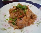 鶏キムチ炒め作り方4写真