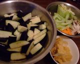 ナス味噌いため♪作り方1写真