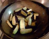 ナス味噌いため♪作り方3写真