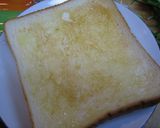 水菜と天かす♡トリプル食感トースト作り方1写真