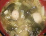 キャベツ＆玉ねぎの味噌汁作り方6写真