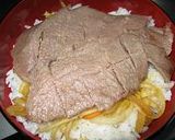 簡単焼き肉丼作り方4写真