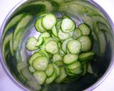 わかめとコーンの酢の物作り方1写真