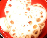◆れんこんと豚ひき肉の照り焼き◆作り方1写真