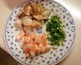 簡単!!海老とほたてのオーロラソース作り方1写真
